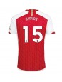 Arsenal Jakub Kiwior #15 Domácí Dres 2023-24 Krátký Rukáv